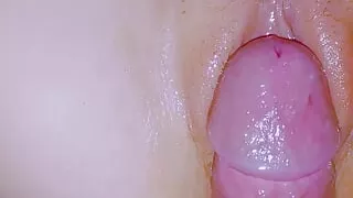 I Fuck My StepSister And She and receives and external cream pie in her oiled pink pussy