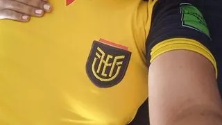 Stepdaughter Before Going Out To Play Soccer She Warms Up By Masturbating Her Juicy Pussy And Her Big Tits Until She Runs Orgasm