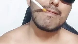 Alpha male spitting and humiliating in your face