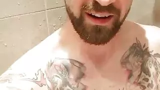 Pissing in the shower
