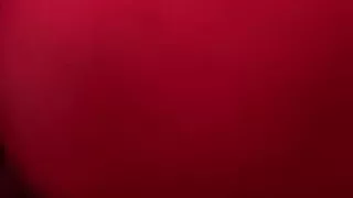 Hijab sighing with popcorn cock