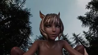 A Cat Girl Want to Get Fucked