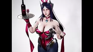 Sexy Bunny Girl Loves Hardcore Intense Rough Anal Sex