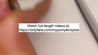 JOl Intensity: Pounding My Pussy and Clapping My Ass with Bareback Anal