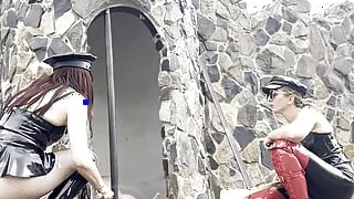 No mercy for his bare feet - Tower prisoner