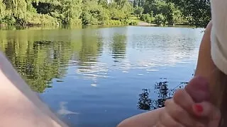 Caught having sex at the lake!!  had to laugh