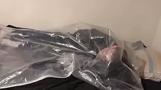 Jul 21 2024 - BreathVac Fun with my leather straitjacket and vest