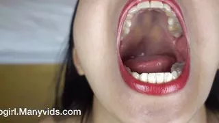 Japanese Girls Mouth Inspection
