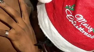 Christmas fucking with horny Santa