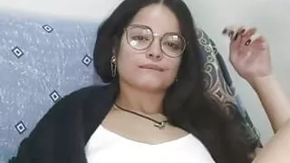 Cold day calls for masturbation under the covers - White Moon