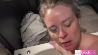 Daring Wife To Suck Dick Outdoor In Hot Tub