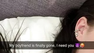 Stepsister cheats on her boyfriend with her stepbrother