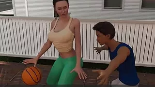 AWAM #1 Playing basketball with the guys