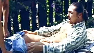 Nasty German Lady fucked hard outdoors