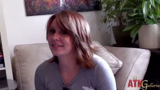 Behind the scenes redhead