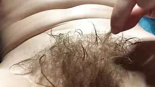 Love hairy pussies? Well you're gonna love me using The Gentleman's Stiffener to style my 70's-80's bush then!