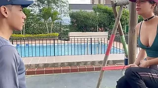 I Welcome My New Neighbor with the Best Fuck of Her Life.