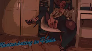 Masturbating In Heels - Sabdeluxe