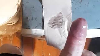 masturbation with a beautiful boner and veins