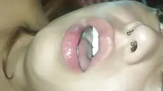 "put your milk in my ass"!