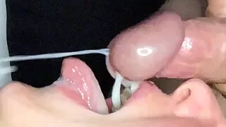 Amateur wife real blowjob