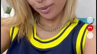 Video call with my boy ends in sex