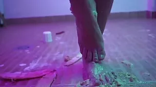 Quianon - Food fetish BBW dirty and kinky best scene