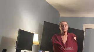 Step mom teasing with her boobs and ass and then decided to suck the cum out of him