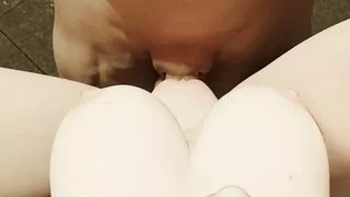 my step daughter first fuck in the street