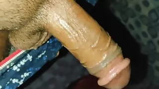 Masturbates in bathroom