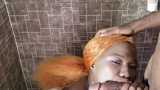 Lagos House Wife Cheating on Her Husband with the Driver and Get Fucked Raw Without Condom