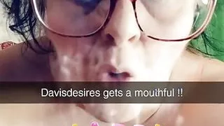 She Blew Out More Than Her Candles This Cum Mess Al9t to Handle