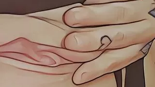 Come watch me cum with a cartoon filter