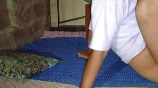 desi bhabhi ne squirt se devar ko nehla diya chudai ke waqt Hindi HD video sex