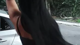 Lost Woman Found Dick in Her Pussy