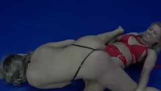 Bondage Wrestling with Nikki and Karina