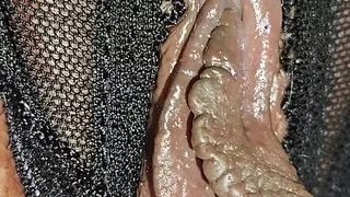 black panties latina milf up close