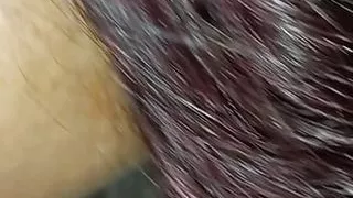 This is what your wife does when you go out to work, she sucks the neighbor without leaving him without a drop of semen