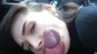 Sexy Babe's POV Deepthroat Masterpiece