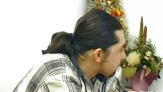 Sexy German slut fucked in the hairy cunt