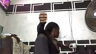 Crazy bitch enjoys her peace of mind