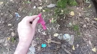 Rest area: found two filled condoms ind emptied in my hole (Preview)