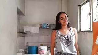 Brunette Latina Loves To Fuck Her Stepbrother In The Washing Machine When No One Is In The House - Sub