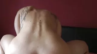 Sweet german milf plays at home