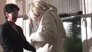 Mature whores getting their cunts licked and fucked