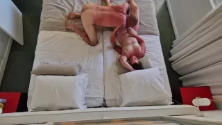 Hot Stepdaughter And Stepdaddy Share A Hotel Room While On Holiday In Portugal Monte Gordo