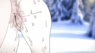 Anna fucked in the snow ! Frozen Anime hentai cartoon