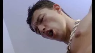 Horny gilf gets fucked in threesome while clothed