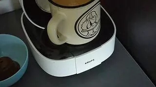 First make a coffee