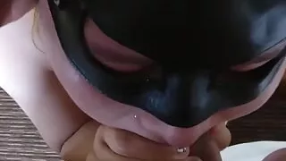 First Person Blowjob with a Lot Saliva